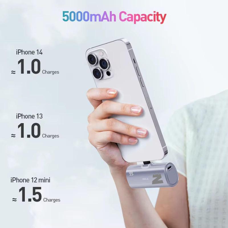 LinkPod X – מטען נייד קומפקטי עם מחברים נשלפים USB-C ו-Lightning